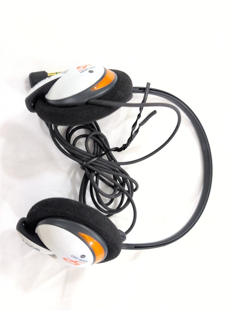 Sony MDR-G57 Lightweight Behind Neck Stereo Headphones Vintage
