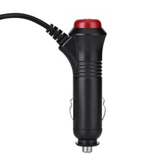 1.8M Car Cigarette Lighter Power Supply to 3.5 x 1.35mm DC Male Plug Spring