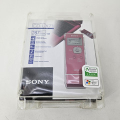 New Sony ICD-UX71 1GB Stereo IC Recorder MP3 Player Voice Recorder Red Sealed