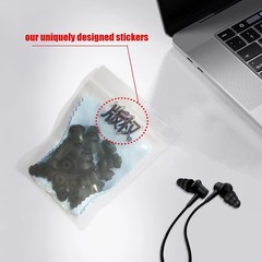 Replacement Earbud Tips – 9 Pairs of Triple Flange Silicone Cushions for Comfort
