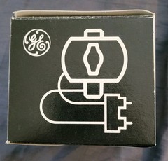 GE Gemini 300 EZG 300 W 35 V High Intensity Arc Projection Lamp Open Box, Unused