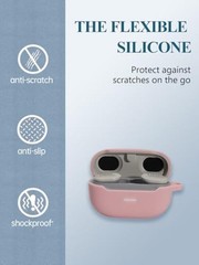 Case for JBL Endurance Race TWS True Wireless Sports Earbuds, Soft Pink