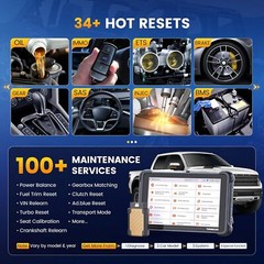 ThinkScan 689BT +IPRO TPMS Scanner Full System Diagnostic Tool ECU Code 34+Reset