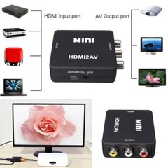 HDMI To RCA AV Adapter Converter Cable CVBS 3RCA 1080P Composite Video Audio