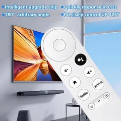 NEW Chromecast with Google TV (4K) – Snow (REMOTE ONLY)