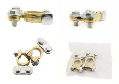 Heavy Duty Battery Terminal Clamps Top Post Connectors for Car Truck RV Marine