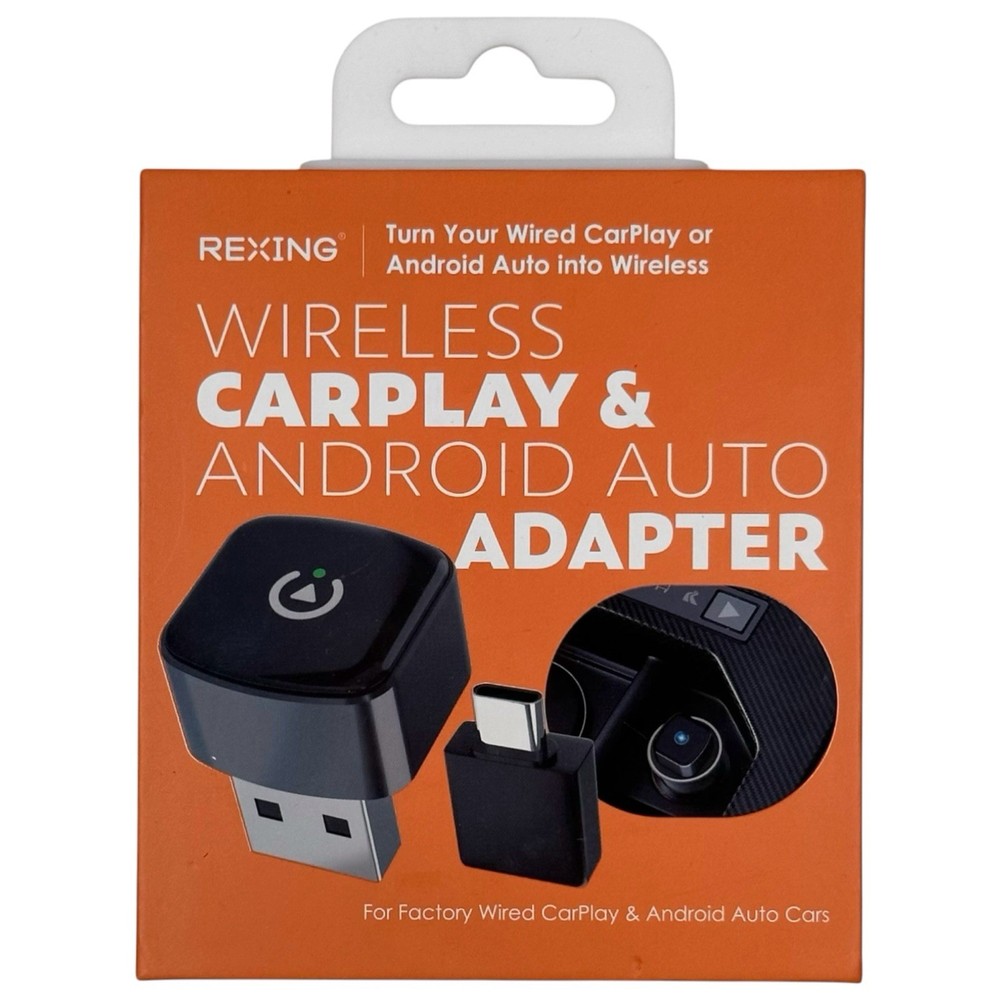 Rexing CPW-52 Wireless CarPlay & Android Auto Adapter For iPhone iOS 10+ (NEW)