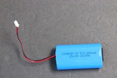2 PCS P3.7V 9600mAh 3 Cell Lithium ion 37.0Wh Rechange Battery 2 Pin Connector