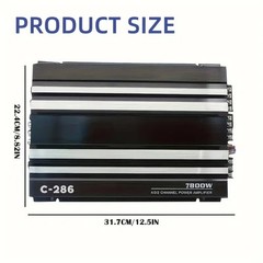 3800W/7800W Watt 4 Channel Car Truck Amplifier Stereo Audio Speaker Amp System