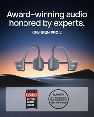 Shokz Open Run Pro 2 Mini Bone Conduction Sports Headphones – blue
