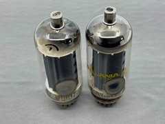 Matched Pair Sylvania 6LB6 Beam Power Amp Vacuum Tube Tests NOS on TV-7U