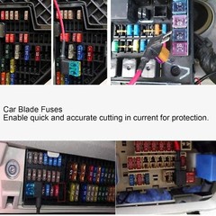220PCS Blade Fuse Kit ATC ATO ATM for Car Truck Motorcycle Fuses Assortment