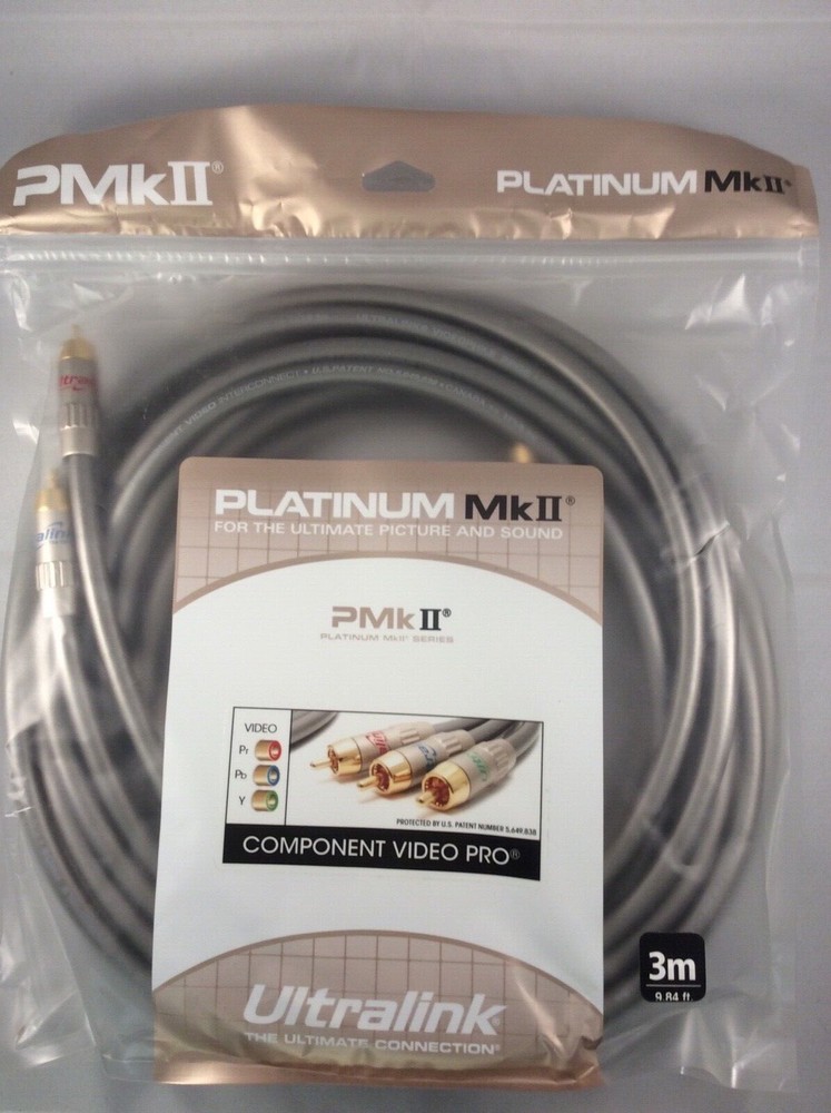 ultralink CVP-3M COMPONENT VIDEO PRO® (Y/Pr/Pb) 3 meters / 9.84 feet