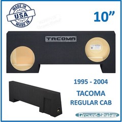 Toyota Tacoma Single Cab / Regular Cab 1995-2004 10″ Sub Box Subwoofer Enclosure