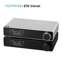 TOPPING E70 VELVET AK4191 AK4499EX USB DAC XMOS XU316 Bluetooth 5.1 LDAC Decoder