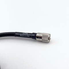 ALPHA – 40ft RG8u Coax Cable with AMPHENOL PL259s attached