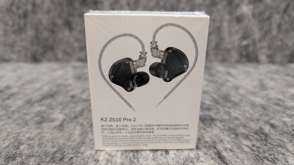 KZ ZS10 PRO 2 in Ear Monitor Headphones, 4-Level Tuning Switch, 1DD+4BA 🔥New🔥