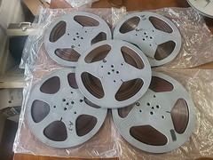 Lot Of 5 Scotch Magnetic Tape 1/4″ x 3600′ 10.5″ Reel To 10-1/2″