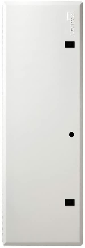 Leviton Structured Media Center Hinged Cover, 42 In, 47605-360-42D, 47605-42D