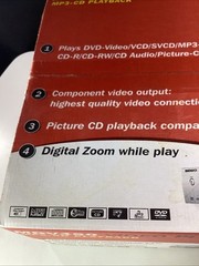 Magnavox DVD Player MDV450SL21 New In Box Never Opened MP3 Picture CD 2008