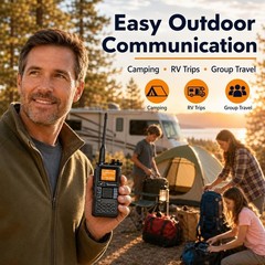 Quansheng UVK5(99) AM/FM/DTMF Walkie-Talkie 200CH 20-1000MHZ NOAA Weather Foreca