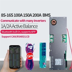 JK Inverter BMS V19 8S-16S 100-300A Family Energy Storage Lifepo4 Li-ion LTO lot
