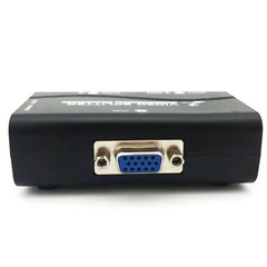 High Resolution 1 to 2 Monitor Switch VGA Video Splitter Converter Adapter n