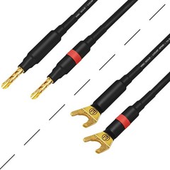 WORLDS BEST CABLES 40 FT Speaker Cable Banana