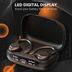Wireless Bluetooth 5.3 Headset TWS Earphones Earbuds Stereo Headphones Ear Hook