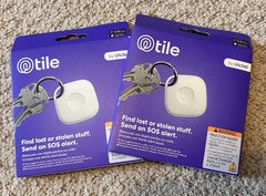 Lot of 2 New in Box Tile Bluetooth Tracker Life 360 for Android or Apple iOS