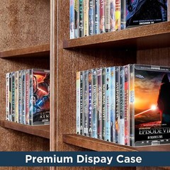 10x Box Protector Sleeves for Premium VHS Cassette Tape Protective Plastic Case