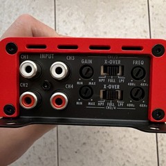 Vevor Car Multichannel Amplifier MXD200.4 |4 Channel| 800w| 2ohms