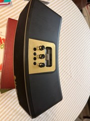 Skullcandy Vandal Speaker Dock Model S7LACZ-04 Black Gold Retro Vintage