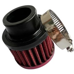 25mm 1″ Air Intake Filter – Cold Air Filter with Adjustable Clamp – Auto