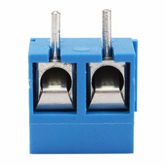 10pcs 5mm Pitch KF301-2 2-Pin Pole PCB Mount Screw Terminal Block US