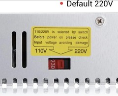 DROK 48V Power Supply, AC 110V/220V to DC 0-48V 10A 480W Buck Converter, Adjusta