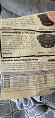 Dynavox LW8004PMR 8 Inch Woofer Pair NOS New Old Stock 8 Ohm 11.5 Lbs Each