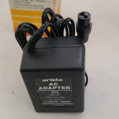 Arista 672 AC Adapter Power Supply 6 Volts, 100 MA, New Old Stock