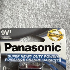Panasonic 9V Carbon Zinc Battery for Low Drain Devices S-006PNPA/1B