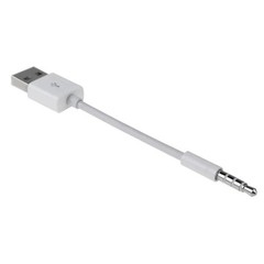 USB Charger Data SYNC Cable for Apple iPod Shuffle 3rd 4th 5th 6th 7th Gen 3.5mm