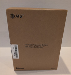 AT&T CL82507 DECT 6.0 5-Handset Cordless Phone with Answering Machine, Call Bloc
