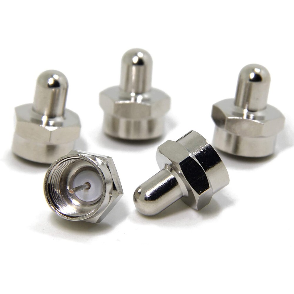 Terminator 75 OHM F Port Screw-on 5-2050Mhz 5 Pack