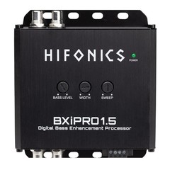 Hifonics BXIPRO1.5 Bass Enhancer, Digital Processor, Dash Mount Remote Control