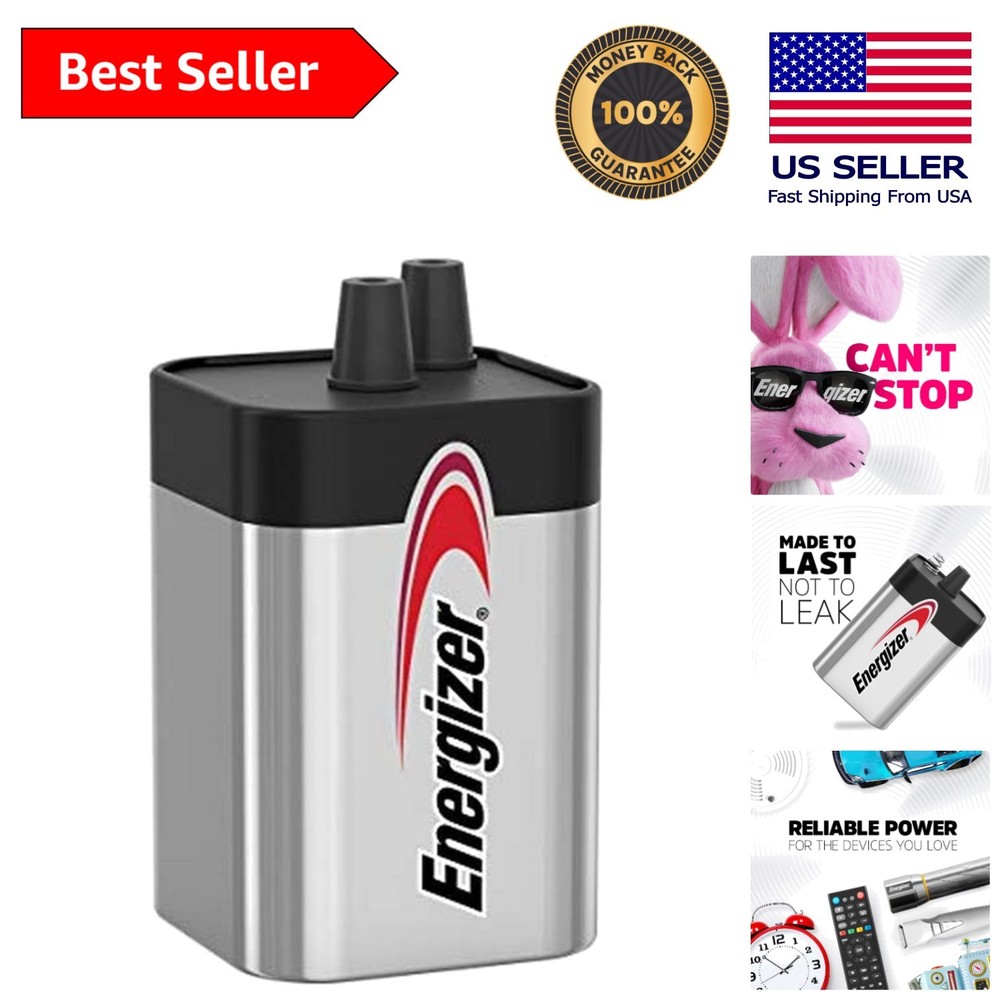 Dependable MAX 6-Volt Alkaline Battery – Perfect for Security & Gaming Needs