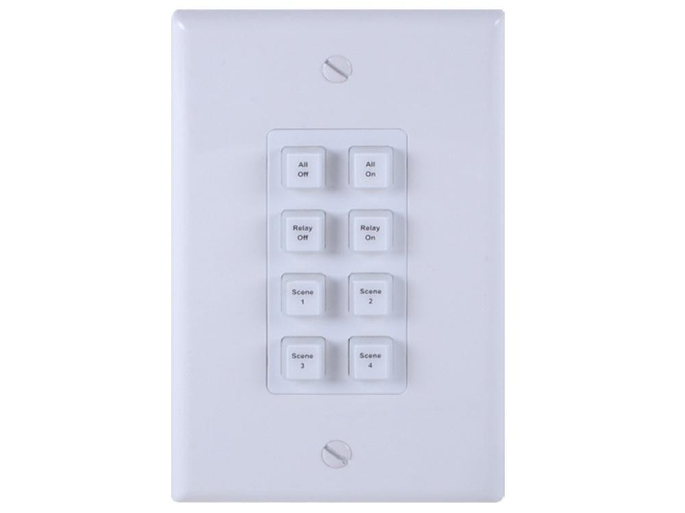 A-NeuVideo ANI-8WP 8-Button Programmable Ip Wall Plate Control Keypad