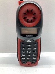 Craftsman 27413 Black & Red LCD Display Durable Construction Phone Untested