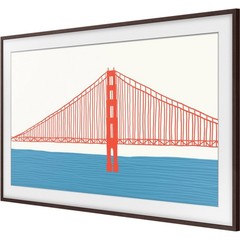 NEW Samsung 55″ The Frame TV Customizable Bezel 2021-2025 Modern Brown