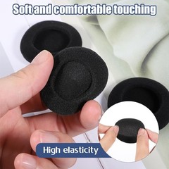 Lightweight 55mm Foam Ear Pads – 10 Piece Set for Enhanced Comfort in Headphones