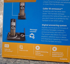 AT&T CL82219 Cordless Phone System w/ Answering Machine Home Telephone