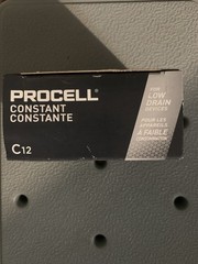 24 Duracell Procell C Constant Alkaline Batteries (two 12 pack) exp 2033 Or 2035